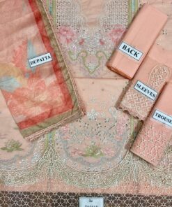 Introducing the Bin Ilyas BI-737 Under Brand ZIMMIL Lawn 80/80 3 Piece Suit, a perfect combination of luxury chikankari embroidery and modern digital prints. Designed for women who love premium quality lawn with intricate detailing, this outfit is an ideal choice for summer fashion.