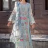 Adan Libas AL-731 chikankari lawn suit with net dupatta