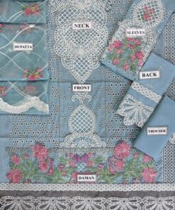 Introducing the Adan Libas AL-731 Lawn Cotton Chikankari 3 Piece Suit, a timeless outfit designed for women who appreciate traditional embroidery with a modern touch. This suit is crafted with premium lawn cotton fabric and detailed chikankari work, making it an ideal choice for summer wear.