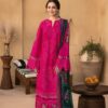 Saira Rizwan SR-722 chikankari embroidered lawn suit with digital silk dupatta