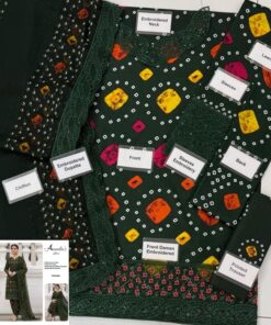 Introducing the Aneelas AN-772 Printed Lawn 3 Piece Suit, a perfect combination of modern prints and refined embroidery detailing. Designed for women who love lightweight yet stylish outfits, this suit is ideal for summer wear with a graceful and trendy look.