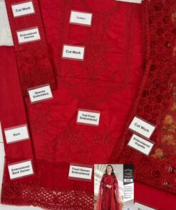 The Qalamkar QK-716 Cotton & Organza 3 Piece Suit is a beautiful combination of traditional chikankari embroidery and modern digital design. Crafted for women who love graceful, lightweight, and stylish outfits, this suit offers both comfort and elegance for summer wear.