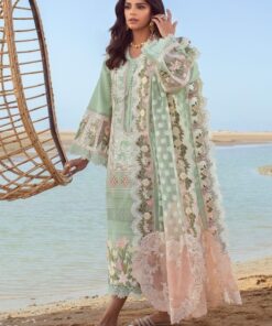 Crimson CM-745 chikankari lawn suit with jacquard dupatta