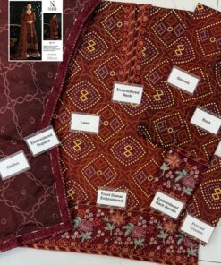 Introducing the Nureh NR-748 Printed Lawn 3 Piece Suit, a stylish blend of modern prints and elegant embroidery accents. Designed for women who prefer lightweight yet fashionable outfits, this suit is perfect for summer wear with a refined touch.