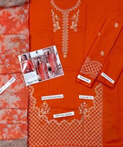 The IZEL IA-121 Lawn 3 Piece Suit is a beautiful fusion of traditional embroidery and modern digital printing. Designed for women who love a stylish yet comfortable look, this outfit offers a perfect balance of premium lawn fabric, elegant embroidery, and a trendy voile dobby dupatta.