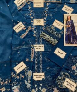 Introducing the Qalamkar QM-752 Chikankari Cotton 3 Piece Suit, a perfect blend of traditional embroidery and modern elegance. Designed for women who love graceful and premium outfits, this suit offers a sophisticated look with rich chikankari work and a heavily embroidered khaddi net dupatta.