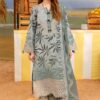 Nureh NR-770 embroidered lawn suit with chiffon dupatta