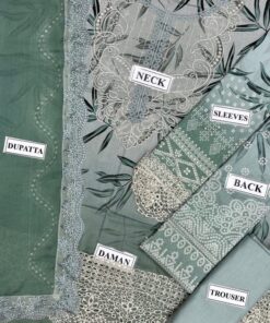 Introducing the Nureh NR-770 Embroidered Lawn 3 Piece Suit, a beautiful outfit designed for women who love graceful embroidery with lightweight summer fabric. This suit combines premium lawn fabric with an embroidered chiffon dupatta, making it perfect for both casual and semi-formal wear.