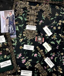 Introducing the Iznik IZ-750 Embroidered Lawn 3 Piece Suit, a stunning outfit that combines digital prints with heavy embroidery and intricate handwork. Designed for women who love luxury fashion with modern detailing, this suit is perfect for summer and semi-formal occasions.