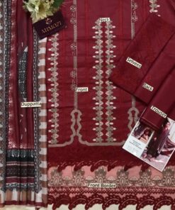 Introducing the Maria B MB-757 Heavy Embroidered Lawn 3 Piece Suit, a premium outfit designed for women who love detailed chikankari embroidery with modern cutwork finishing. This suit offers a perfect blend of traditional craftsmanship and contemporary elegance, making it ideal for summer and semi-formal occasions.