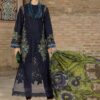 Maria B MB-762 chikankari cotton suit with silk dupatta