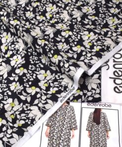 Edenrobe ED-07 2 Piece Allover Lawn Unstitched Suit Digital Printed Premium