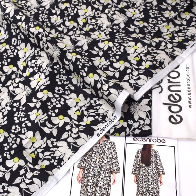 Edenrobe ED-07 2 Piece Allover Lawn Unstitched Suit Digital Printed Premium