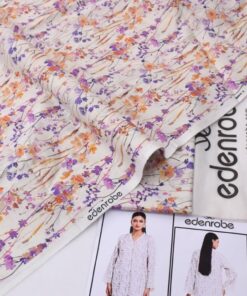 Nishat NT-27 2 Piece Allover Lawn Unstitched Suit Digital Printed Premium