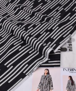 Edenrobe ED-13 2 Piece Allover Lawn Unstitched Suit Digital Printed Premium