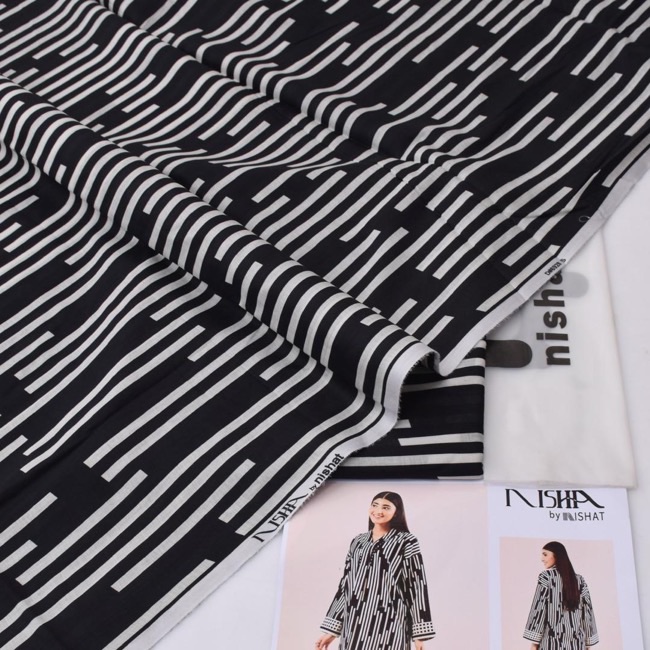 Edenrobe ED-13 2 Piece Allover Lawn Unstitched Suit Digital Printed Premium