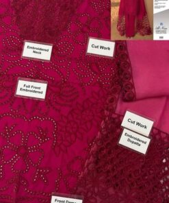 Introducing the Rang Rasiya RR-777 Chikankari Cotton 3 Piece Suit, a beautifully crafted outfit designed for women who love traditional embroidery with a refined modern touch. This suit features heavy chikankari embroidery on soft cotton fabric, paired with a luxurious khaadi net dupatta, making it perfect for summer and festive wear.