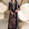 Qalamkar QM-125 Heavy Embroidered Lawn Suit with Cotton Net Dupatta