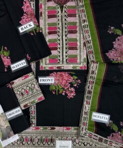 Introducing the Sabyasachi SY-789 Premium Lawn 2026 Unstitched 3 Piece Suit, a beautifully designed outfit crafted for women who love fine multi-thread embroidery with a modern designer look. This suit blends premium lawn fabric with elegant detailing and a chiffon dupatta, making it perfect for summer and semi-formal wear.