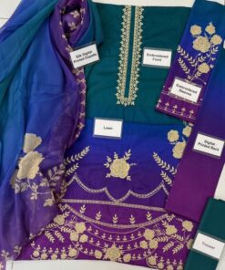 Upgrade your summer wardrobe with the stunning Ethnic NT-985 Minal Khan Tye & Dye Unstitched 3 Piece Luxury Lawn, a perfect blend of modern digital prints and traditional elegance. Designed for women who appreciate premium quality and graceful fashion, this suit brings a refreshing and vibrant look ideal for the summer season in Pakistan.