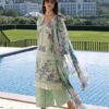 Elaf EF-796 Luxury Lawn Embroidered 3 Piece Suit with Silk Dupatta