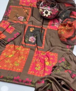 The Charizma NT-988 Digital Printed 3 Piece Shamooz Silk Suit is a luxurious and elegant outfit designed for women who love refined fashion with a modern touch. Crafted with premium Shamooz silk fabric, this ensemble features stunning digital prints that enhance its overall appeal. Perfect for festive occasions, evening gatherings, and formal events, this suit is a must-have for your wardrobe.