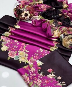 The Ethnic NT-990 Silk Digital Printed 3 Piece Suit is a perfect blend of luxury, elegance, and contemporary fashion. Designed for women who appreciate fine fabric and stylish prints, this outfit features premium silk material paired with vibrant digital printing to create a sophisticated and eye-catching look. Whether you're attending a festive event or a formal gathering, this suit ensures you look graceful and confident.