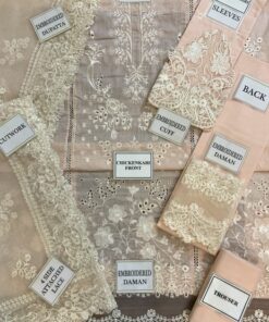 Step into timeless elegance with the Imrozia IM-806 Chikankari Embroidered Lawn 3 Piece Suit, designed for women who appreciate comfort, sophistication, and detailed embroidery. This outfit blends premium lawn cotton with a luxurious silk dupatta, making it perfect for summer wear, casual gatherings, and festive occasions.