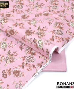 Bonanza Satrangi Ladies Cotton Cambric Suit 2PC with Modern Print Style