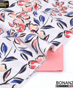 Bonanza Satrangi Digital Printed Cambric Suit 2 Piece Cotton Collection