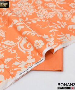 Bonanza Satrangi Stylish Cambric Cotton 2PC Suit for Women Summer Wear