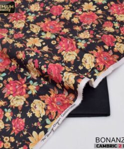 Bonanza Satrangi Cambric BSS-26 Cotton 2 Piece Suit Digital Printed