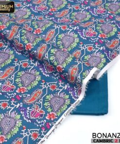 Bonanza Satrangi Cambric Cotton 2PC Suit for Women Casual Outfit