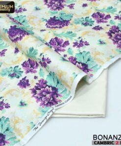 Bonanza Satrangi Cambric 2PC Suit Comfortable Cotton Summer Collection