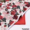 Bonanza Satrangi Printed Cambric Suit 2PC for Women Summer Fashion