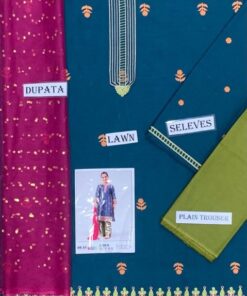 The Kids Lawn 3 Piece Embroidered Collection Design No 53 is specially designed for young girls who love a soft, elegant, and trendy summer look. Perfect for ages 4 to 10–12 years, this outfit combines premium lawn fabric with delicate embroidery, making it ideal for both casual and festive wear.