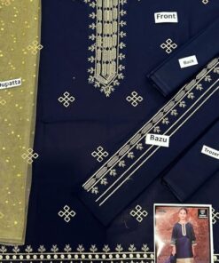 The Kids Lawn 3 Piece Embroidered Collection Design No 50 is a beautifully designed outfit that brings together elegance, comfort, and modern kids fashion. Specially created for girls aged 4 to 10–12 years, this suit is perfect for summer wear, offering a soft feel and stylish look.