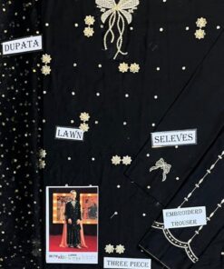 This design stands out with its clean yet eye-catching embroidery style, giving your child a fresh and trendy look for both casual and festive occasions.