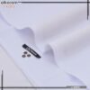Alkaram men cotton suit white color original unstitched