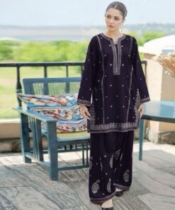 Batik TP-93 two piece embroidered lawn suit