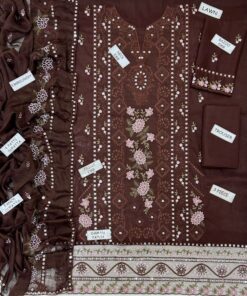 Step into elegance with the Aneelas AN-824 Most Demanding Edition Lawn Unstitched 3 Piece Suit, designed for women who love heavy sequence embroidery with a modern summer look. This premium outfit combines soft lawn fabric with bamber chiffon dupatta, making it perfect for casual wear, festive gatherings, and semi-formal occasions.