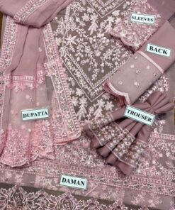 Step into premium fashion with the Azure AZ-819 Chiffon Embroidered Luxury Unstitched 3 Piece Suit, designed for women who love custom stitching, elegant chiffon fabric, and detailed zari embroidery. This outfit offers a perfect blend of luxury and flexibility, allowing you to stitch it according to your desired style.