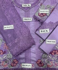 Step into luxury with the Serene By Hania Amir SHA-839 Heavy Embroidered Lawn 3 Piece Suit, designed for women who love celebrity-inspired fashion with premium embroidery. This outfit blends modern design with traditional craftsmanship, making it perfect for Eid, festive gatherings, and semi-formal occasions.