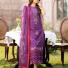 Bin Ilyas BI-838 Lawn Chikankari Suit with Net Dupatta and Cambric Trouser