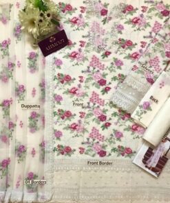 Step into sophistication with the Bareeze BR-836 Heavy Embroidered Lawn 3 Piece Suit, designed for women who love premium lawn fabric with detailed embroidery and handwork. This outfit is perfect for summer wear, festive gatherings, and semi-formal occasions, offering a beautiful blend of comfort and elegance.