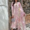 Crimson CM-843 Lawn Chikankari Suit with Khaddi Net Dupatta