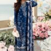 Qalamkar QM-850 Lawn Chikankari Suit with Jacquard Dupatta