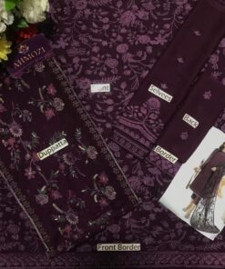 Step into elegance with the Zarif ZF-849 Heavy Embroidered Chiffon 3 Piece Suit, designed for women who love rich chiffon outfits with detailed embroidery and premium finishing. This outfit is perfect for weddings, parties, and festive occasions, offering a graceful and luxurious appearance.