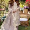 Elaf EF-858 Cotton Chikankari Suit with Organza Dupatta