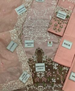 Step into timeless elegance with the Elaf EF-856 Luxury Chikankari Laser Kari Cotton 3 Piece Suit, a premium design from the Chikankari Collection 2026. This outfit is crafted for women who love traditional chikankari embroidery enhanced with modern laser kari detailing, making it perfect for Eid, casual gatherings, and semi-formal occasions.